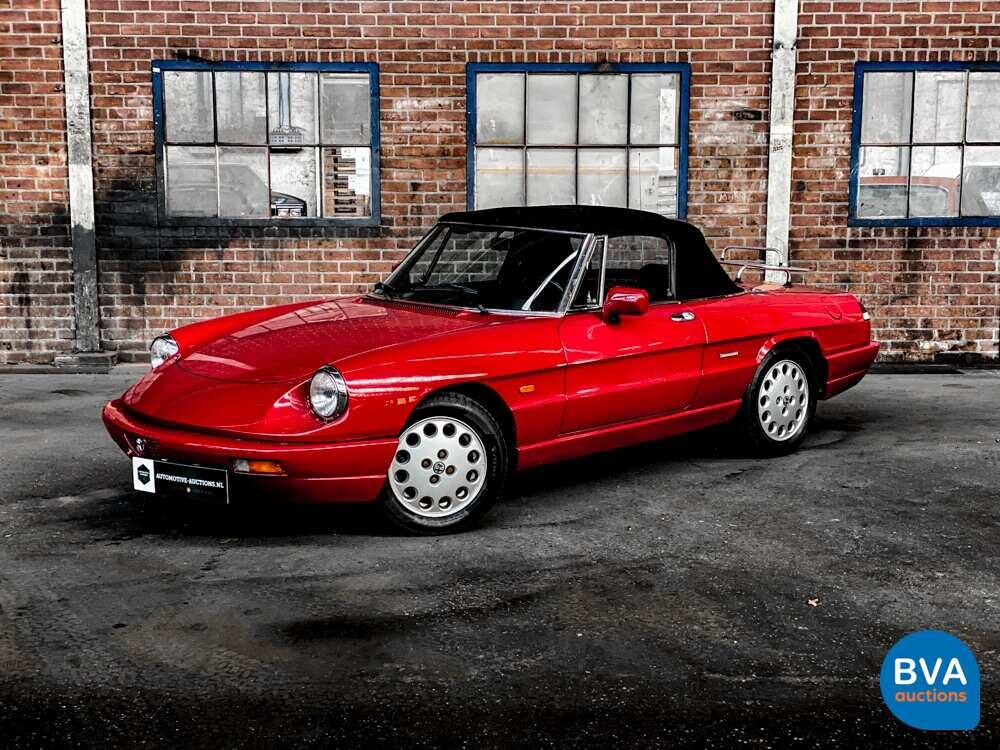 Alfa Romeo Spider 2.0 117hp 1991 -Org. NL-, YZ-30-YF.
