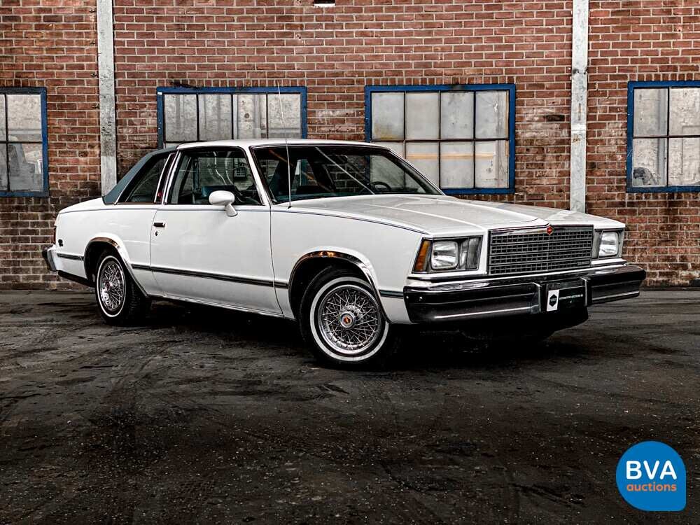 Chevrolet Malibu Classic 4.4 V8 Landeau Coupe 180PS 1980 -Org. NL-, GJ-03-YD.