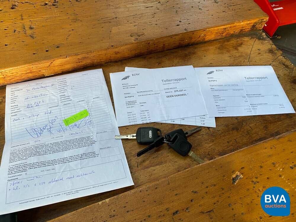 Audi S64.2 V8 Quattro 290 PS A6 1996, 94-PGP-6.