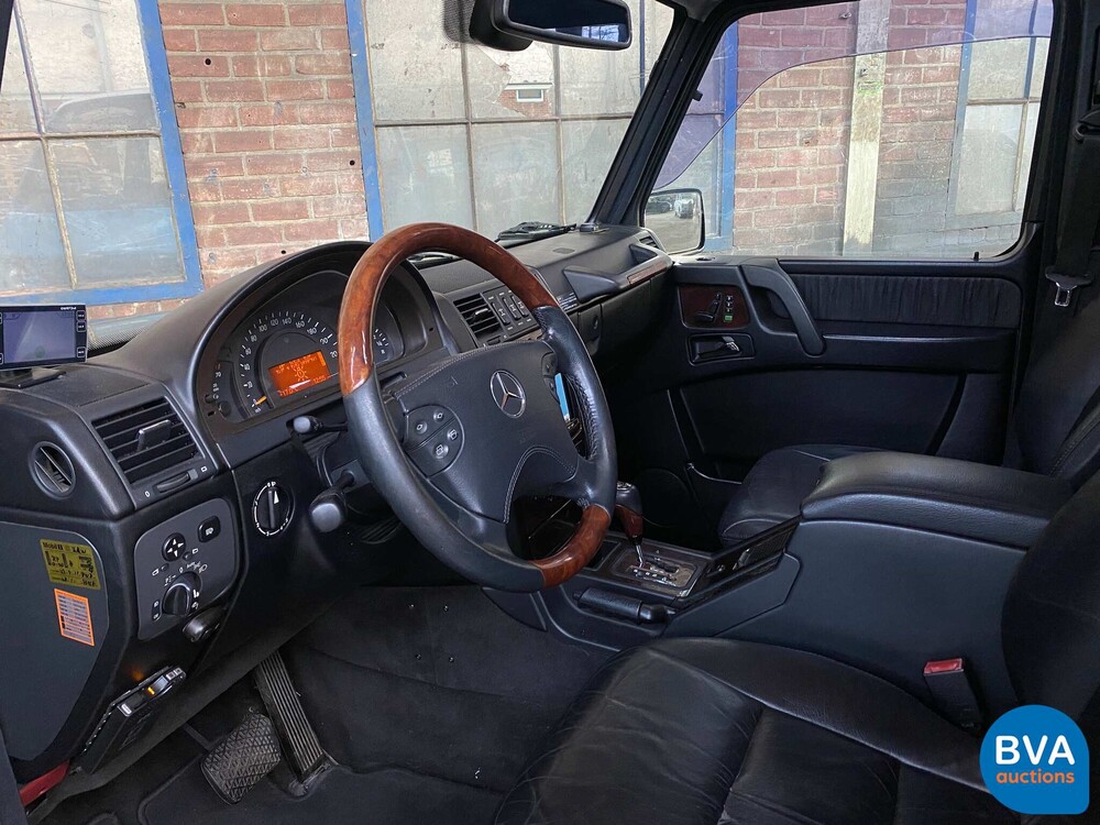Mercedes G500 AMG Lang 7Personen 296pk 2002 -YOUNGTIMER-.