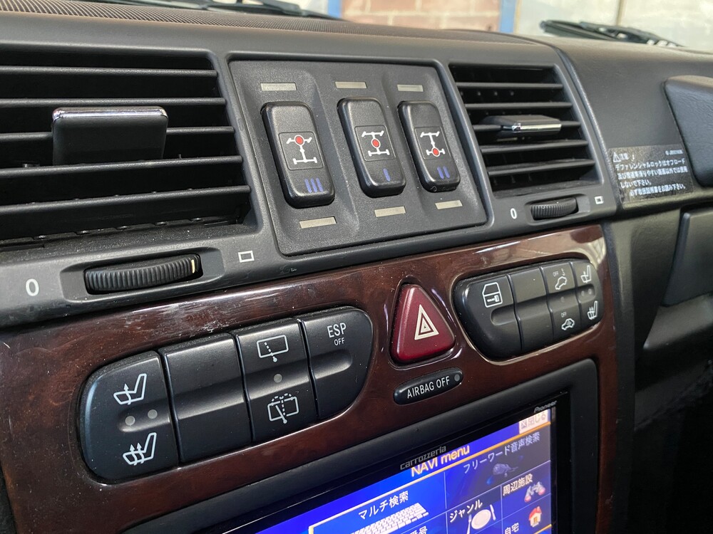 Mercedes G500 AMG Lang 7Personen 296pk 2002 -YOUNGTIMER-.