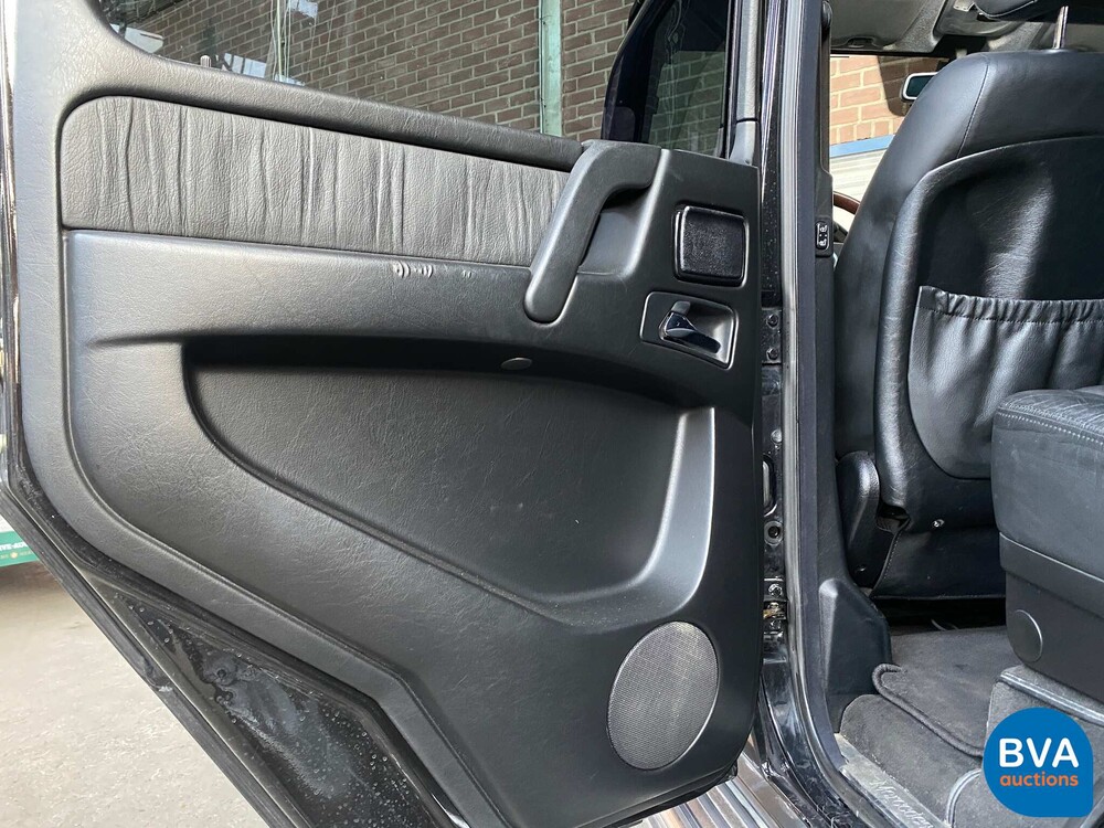 Mercedes G500 AMG Lang 7Personen 296pk 2002 -YOUNGTIMER-.