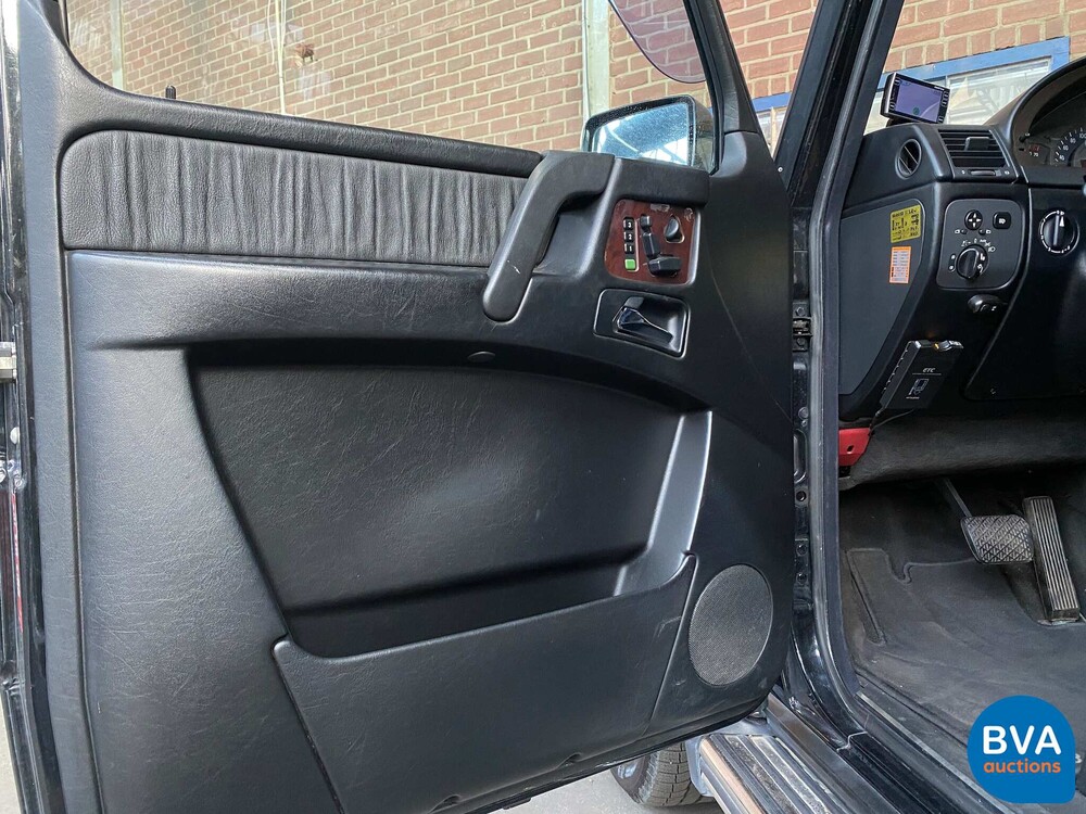 Mercedes G500 AMG Lang 7Personen 296pk 2002 -YOUNGTIMER-.