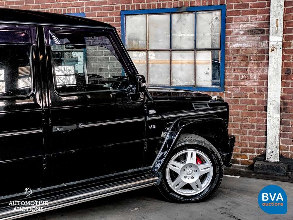 Mercedes G500 AMG Lang 7Personen 296pk 2002 -YOUNGTIMER-.