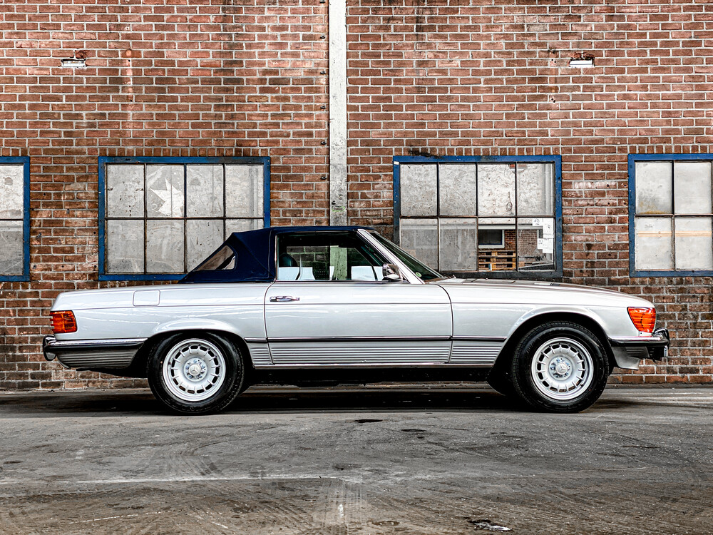 Mercedes-Benz 450SL R107 Roadster 4.5 218 PS SL-Klasse 1973, 23-YA-01.