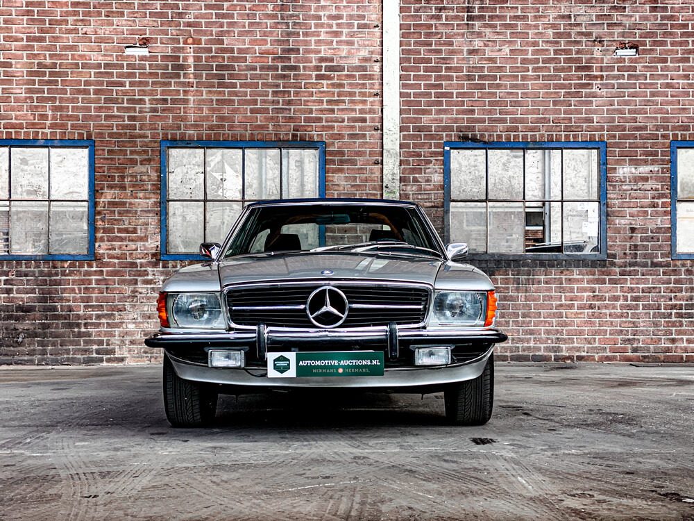 Mercedes-Benz 450SL R107 Roadster 4.5 218 PS SL-Klasse 1973, 23-YA-01.