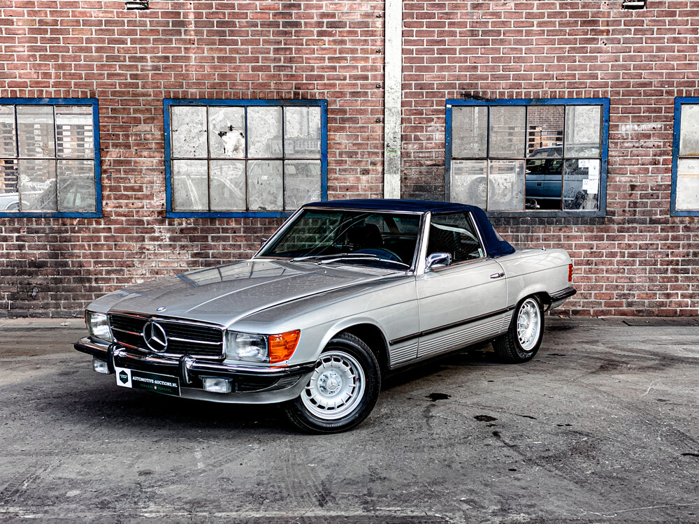 Mercedes-Benz 450SL R107 Roadster 4.5 218 PS SL-Klasse 1973, 23-YA-01.