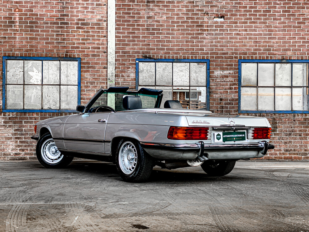 Mercedes-Benz 450SL R107 Roadster 4.5 218 PS SL-Klasse 1973, 23-YA-01.
