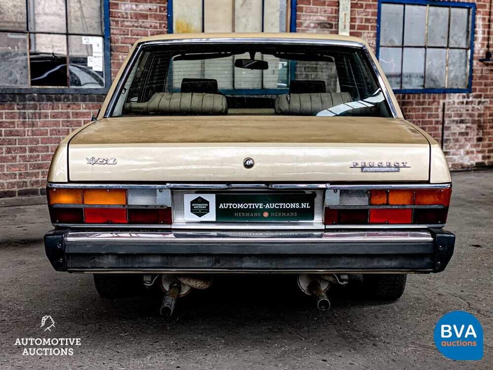 Peugeot 604 2.7 V6 SL 136pk 1975 -Org. NL-, 10-HM-97