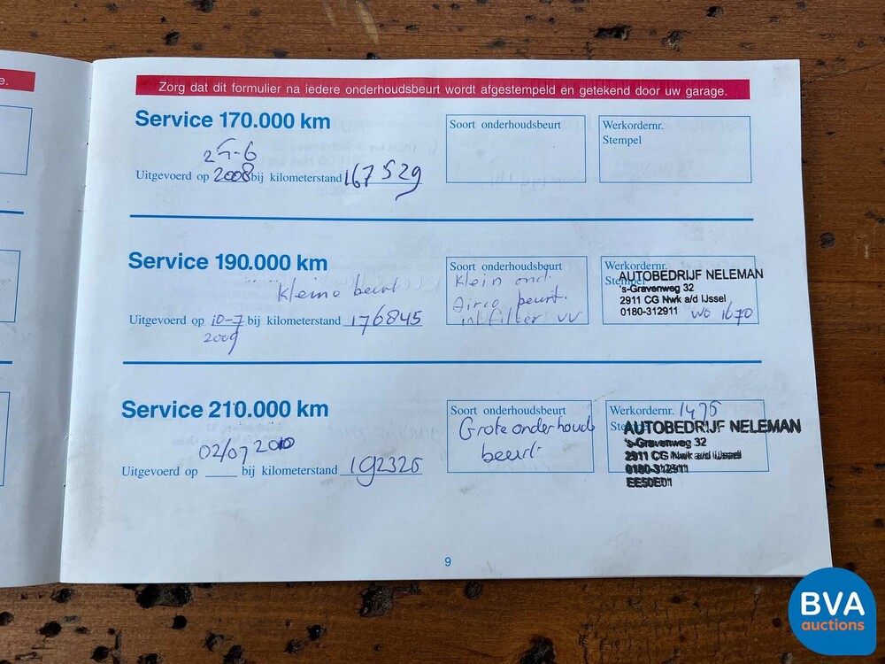 Volvo V70 2.4 Comfortline 7Personen 140PS 2001 -Org. NL-,10-HB-JN.