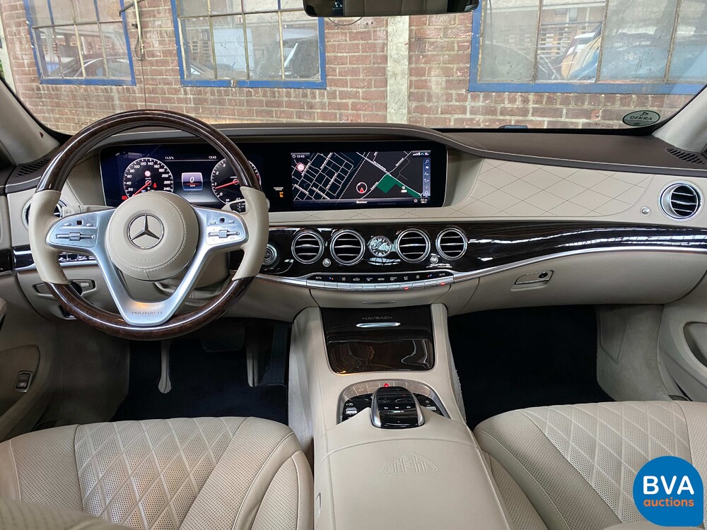 Mercedes-Benz Maybach S560 S-Klasse LANG 469pk Facelift 2018 ORG-NL, SG-782-B.