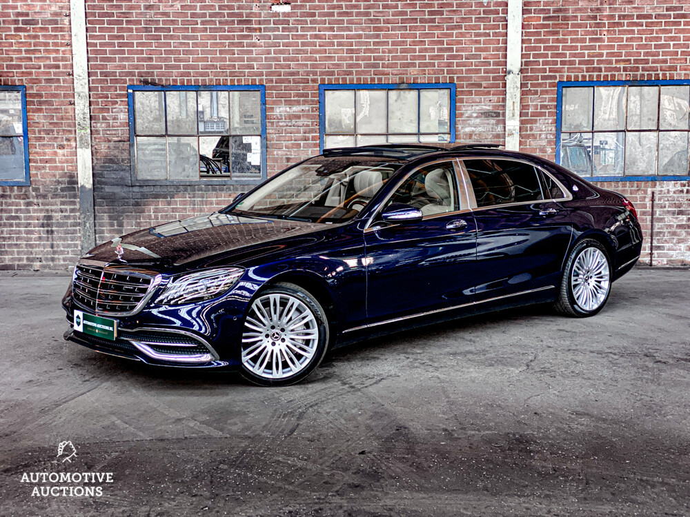 Mercedes-Benz Maybach S560 S-Klasse LANG 469pk Facelift 2018 ORG-NL, SG-782-B.