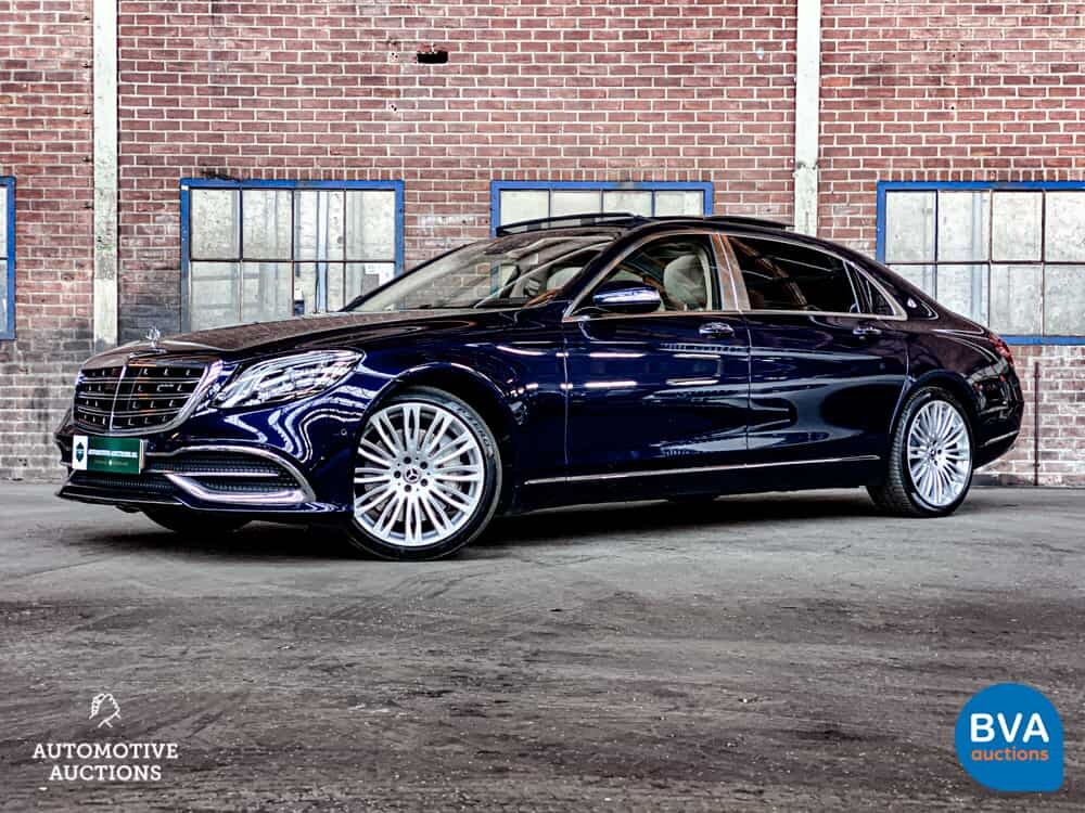 Mercedes-Benz Maybach S560 S-Klasse LANG 469pk Facelift 2018 ORG-NL, SG-782-B.