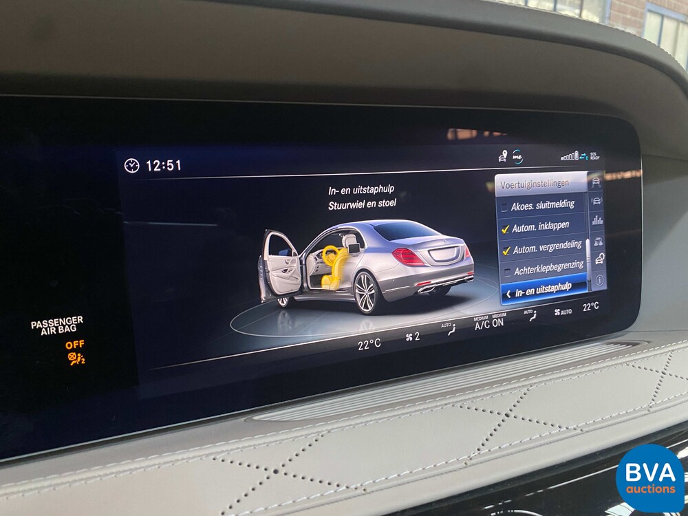 Mercedes-Benz Maybach S560 S-Klasse LANG 469pk Facelift 2018 ORG-NL, SG-782-B.