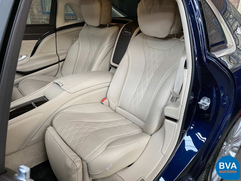Mercedes-Benz Maybach S560 S-Klasse LANG 469pk Facelift 2018 ORG-NL, SG-782-B.