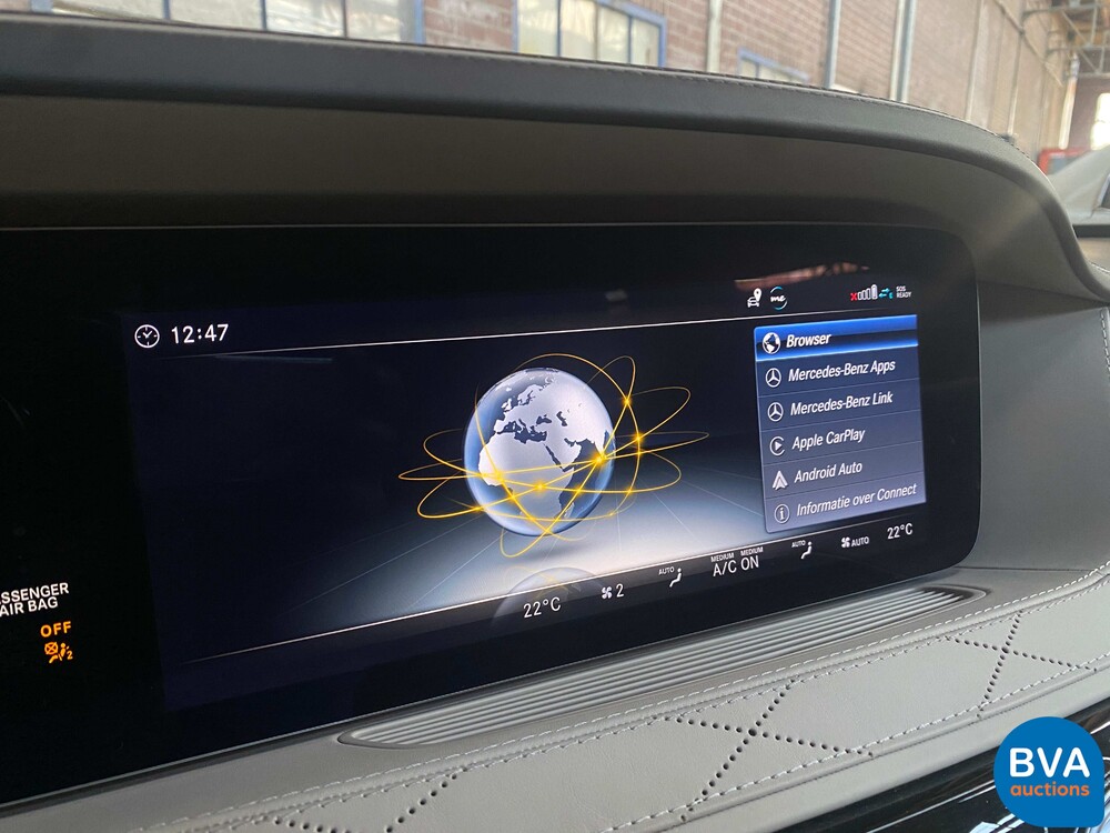 Mercedes-Benz Maybach S560 S-Klasse LANG 469pk Facelift 2018 ORG-NL, SG-782-B.