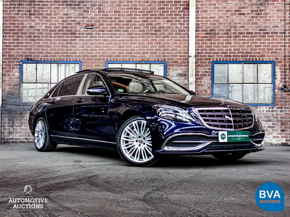 Mercedes-Benz Maybach S560 S-Klasse LANG 469pk Facelift 2018 ORG-NL, SG-782-B.