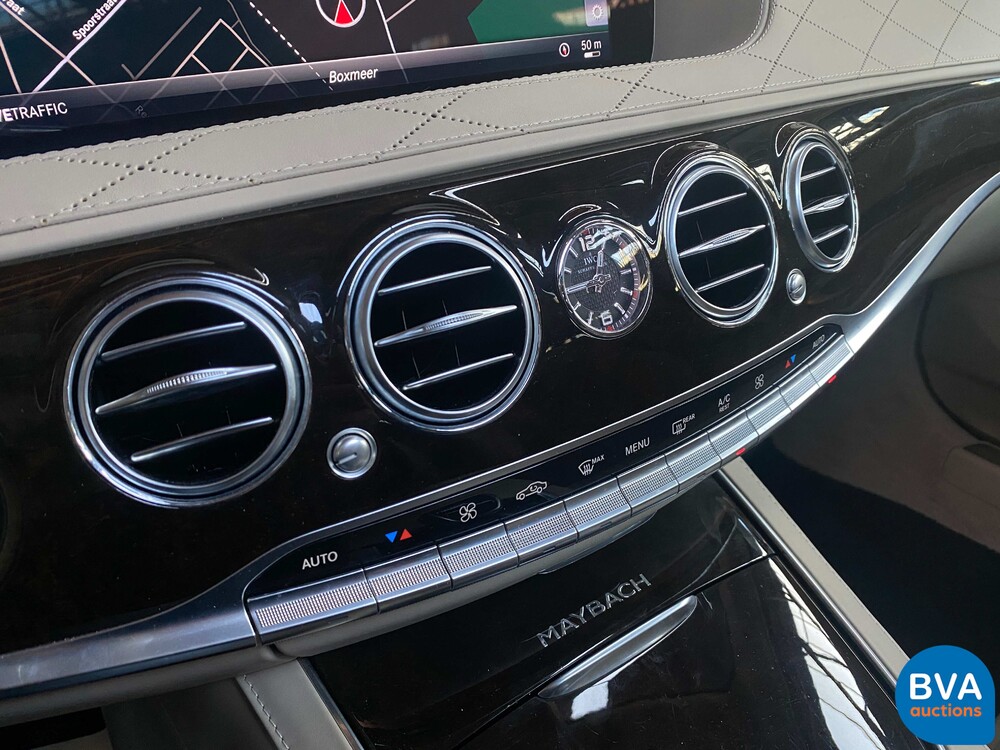 Mercedes-Benz Maybach S560 S-Klasse LANG 469pk Facelift 2018 ORG-NL, SG-782-B.