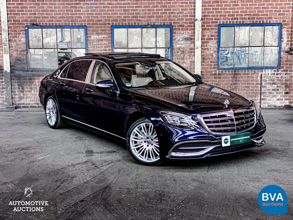 Mercedes-Benz Maybach S560 S-Klasse LANG 469pk Facelift 2018 ORG-NL, SG-782-B.