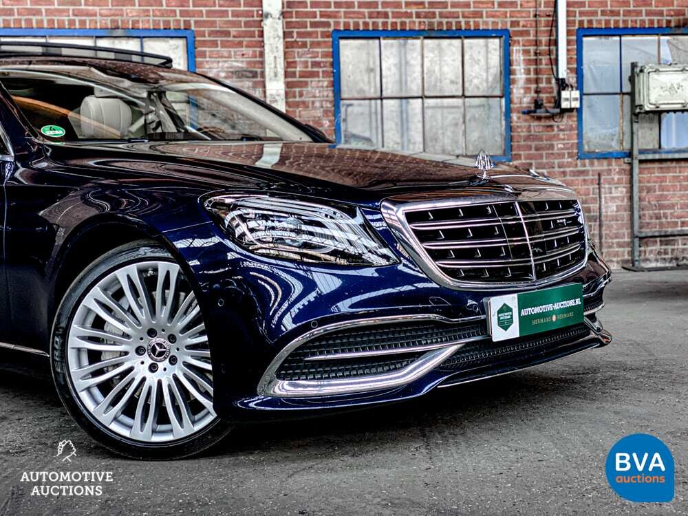 Mercedes-Benz Maybach S560 S-Klasse LANG 469pk Facelift 2018 ORG-NL, SG-782-B.
