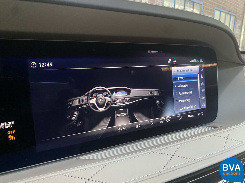 Mercedes-Benz Maybach S560 S-Klasse LANG 469pk Facelift 2018 ORG-NL, SG-782-B.