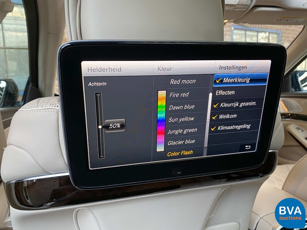 Mercedes-Benz Maybach S560 S-Klasse LANG 469pk Facelift 2018 ORG-NL, SG-782-B.