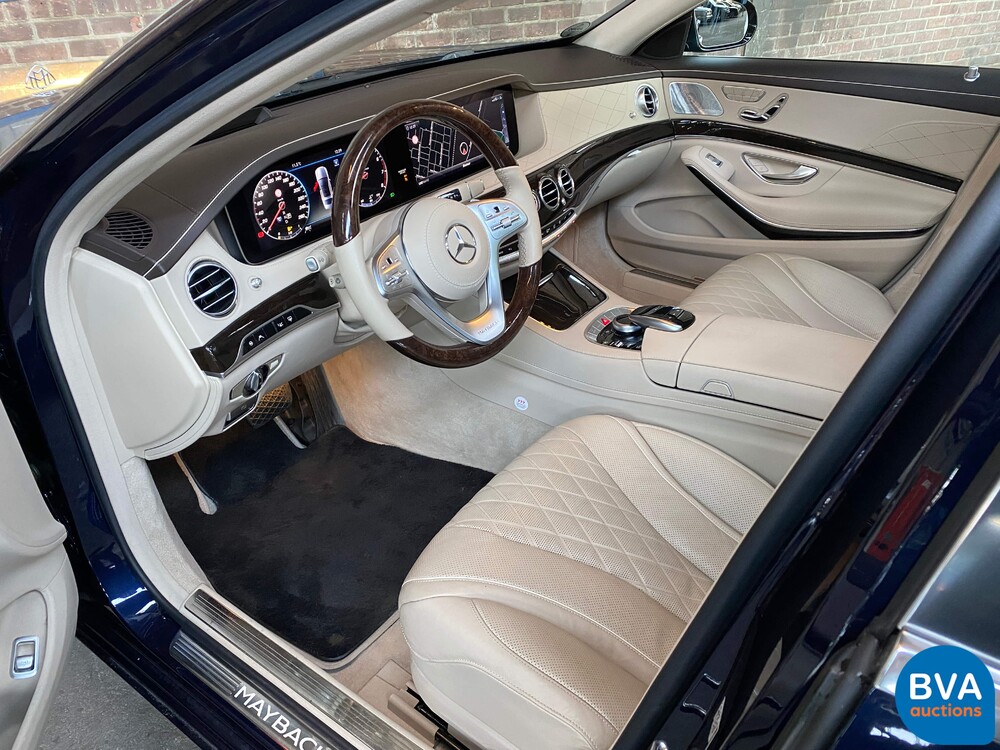Mercedes-Benz Maybach S560 S-Klasse LANG 469pk Facelift 2018 ORG-NL, SG-782-B.