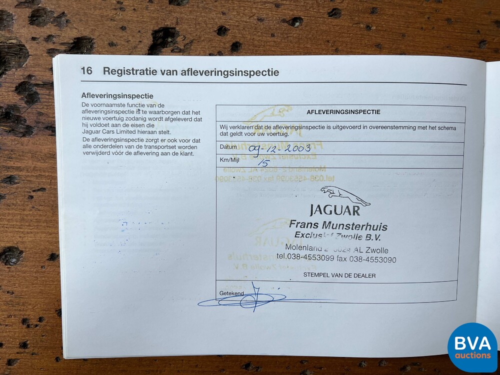 Jaguar XJ3.5 V8 Automatik 258 PS Org.NL 2004, 32-NV-FX.