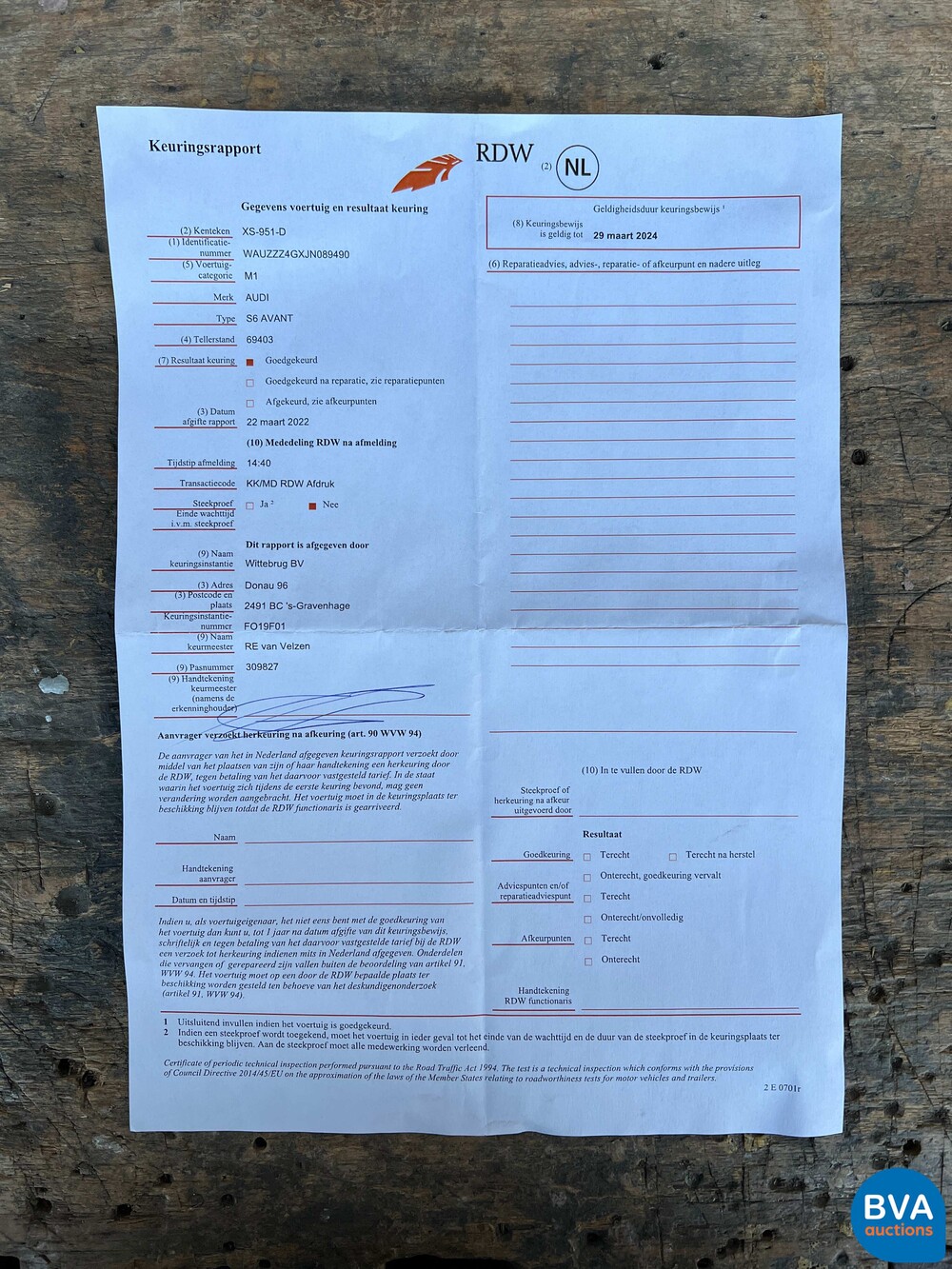 Audi S6 Avant 4.0 TFSI Quattro 450 PS A6 2018 FACELIFT, XS-951-D.