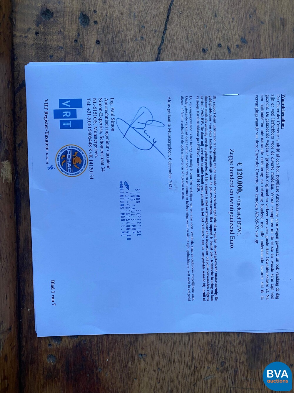 Chevrolet Corvette C1 1956, AR-85-92.