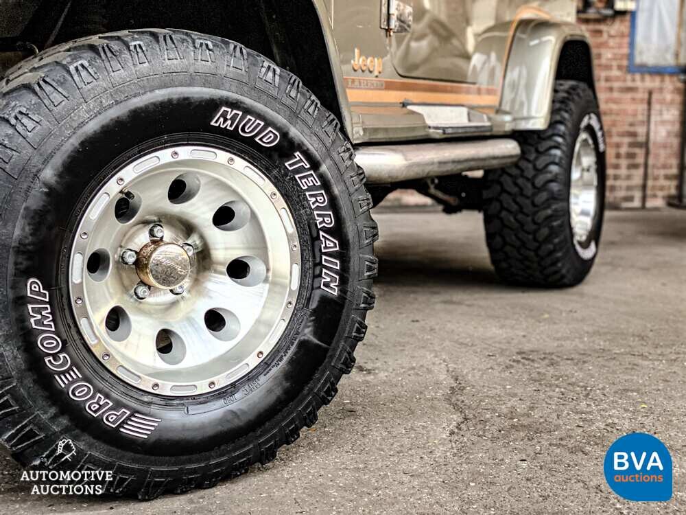 Jeep Wrangler 4.2 V6 Automaat 4WD 114pk 1988 -Org. NL-, VB-83-YR