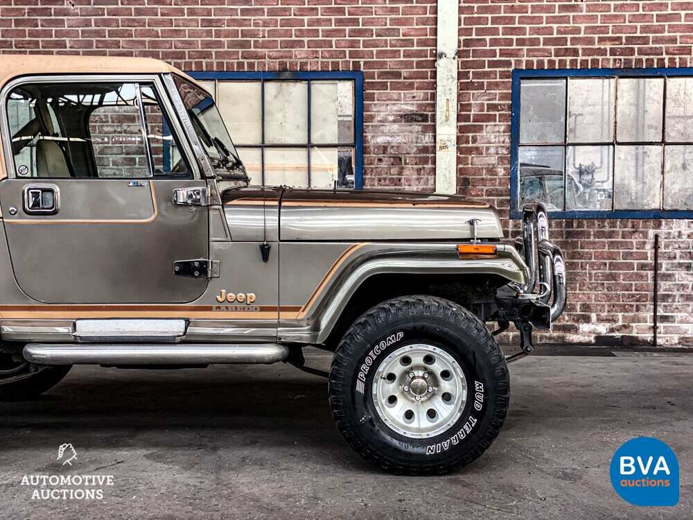 Jeep Wrangler 4.2 V6 Automaat 4WD 114pk 1988 -Org. NL-, VB-83-YR