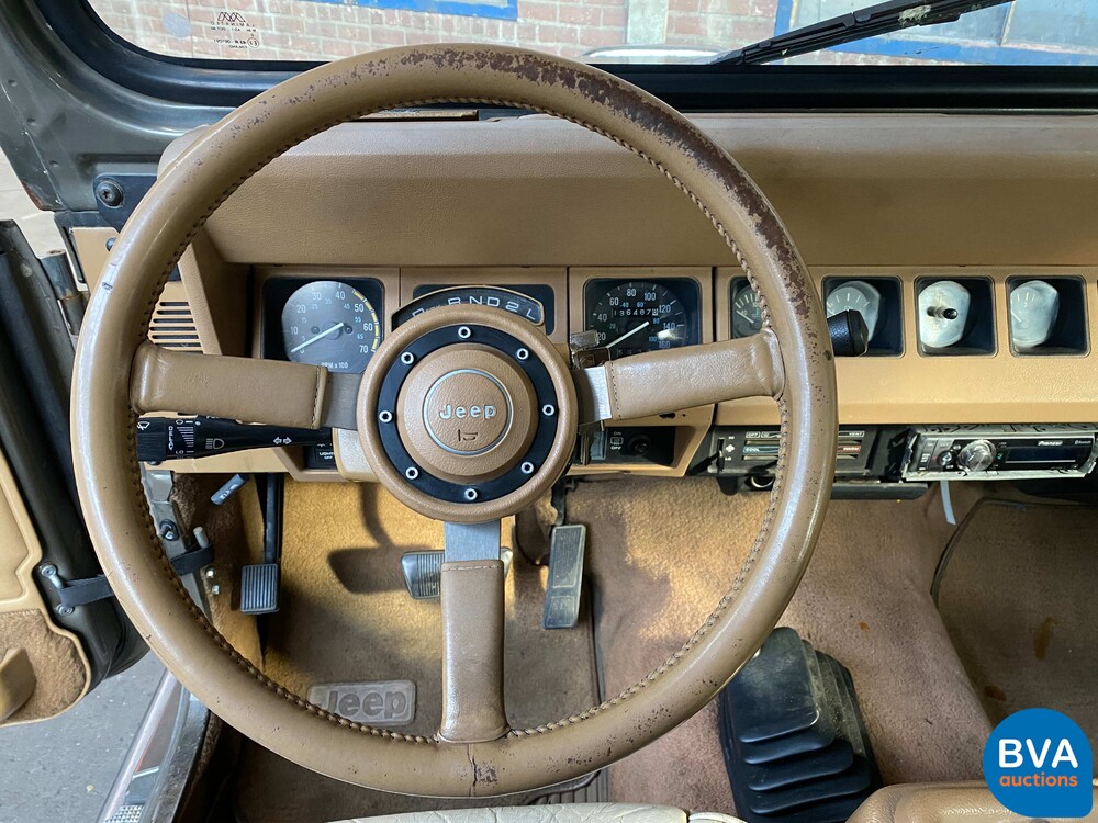 Jeep Wrangler 4.2 V6 Automaat 4WD 114pk 1988 -Org. NL-, VB-83-YR