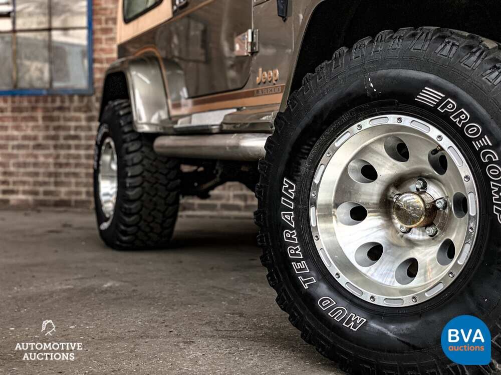 Jeep Wrangler 4.2 V6 Automaat 4WD 114pk 1988 -Org. NL-, VB-83-YR