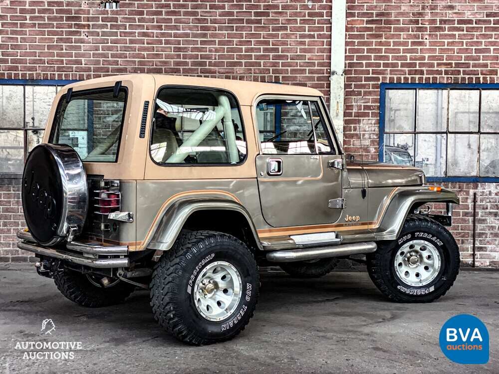 Jeep Wrangler 4.2 V6 Automaat 4WD 114pk 1988 -Org. NL-, VB-83-YR