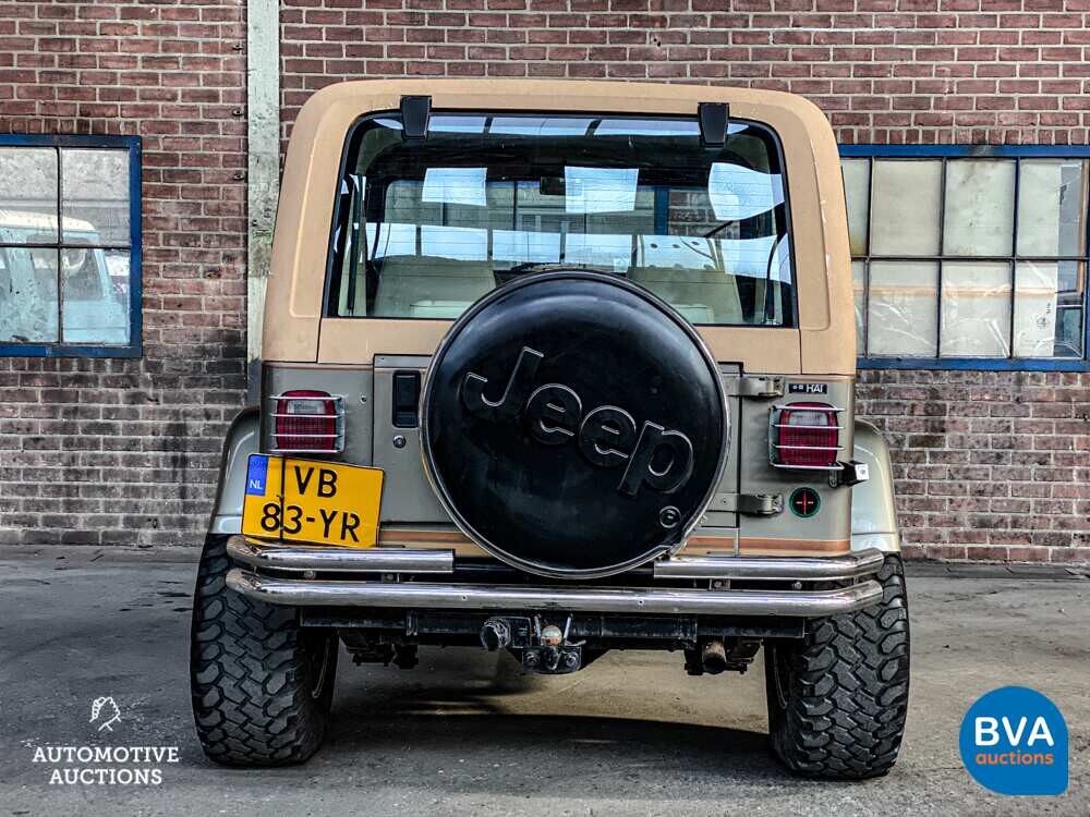 Jeep Wrangler 4.2 V6 Automaat 4WD 114pk 1988 -Org. NL-, VB-83-YR