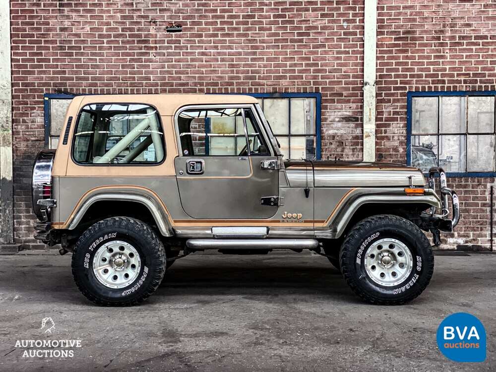 Jeep Wrangler 4.2 V6 Automaat 4WD 114pk 1988 -Org. NL-, VB-83-YR