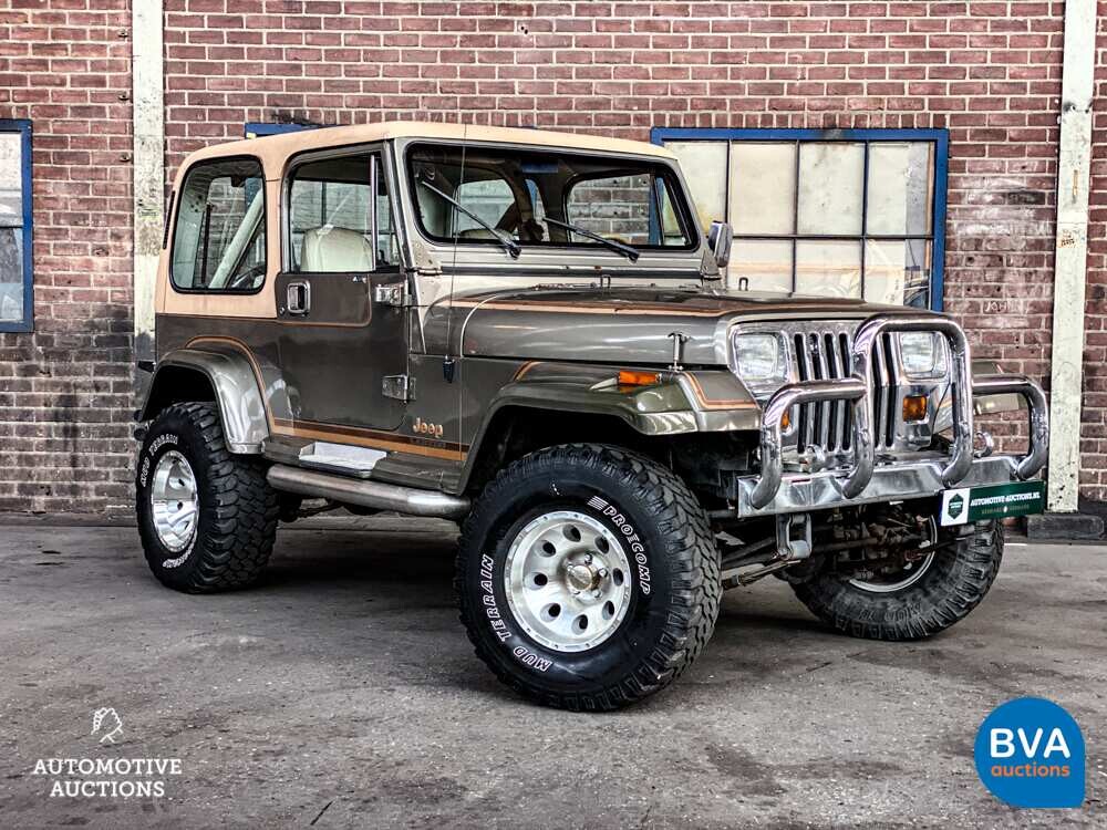 Jeep Wrangler 4.2 V6 Automaat 4WD 114pk 1988 -Org. NL-, VB-83-YR