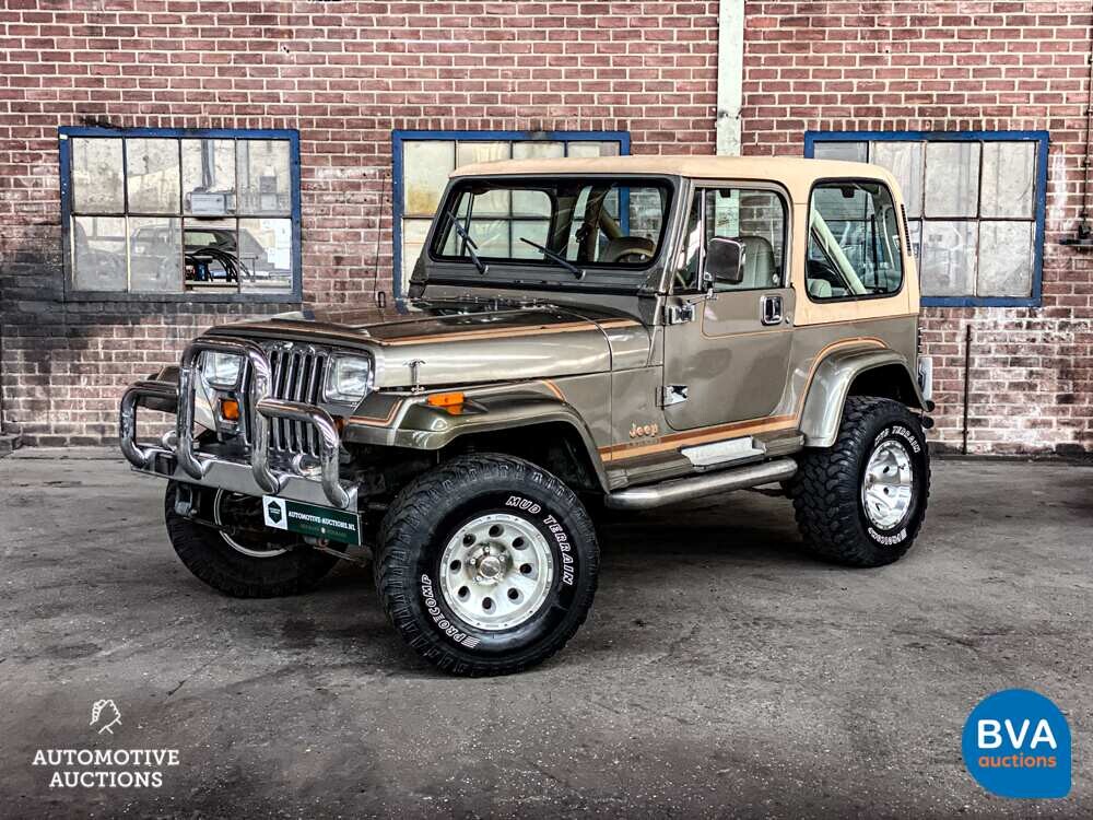 Jeep Wrangler 4.2 V6 Automaat 4WD 114pk 1988 -Org. NL-, VB-83-YR