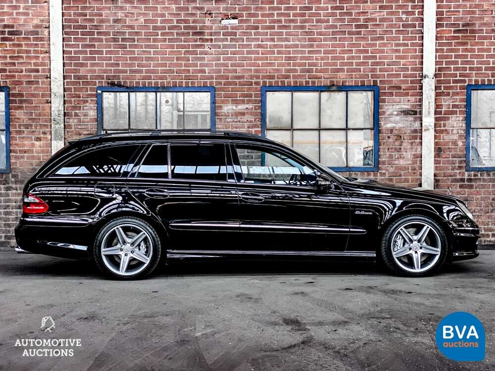 Mercedes Benz E63 AMG Kombi 6.2 V8 514 PS E-Klasse 2006.