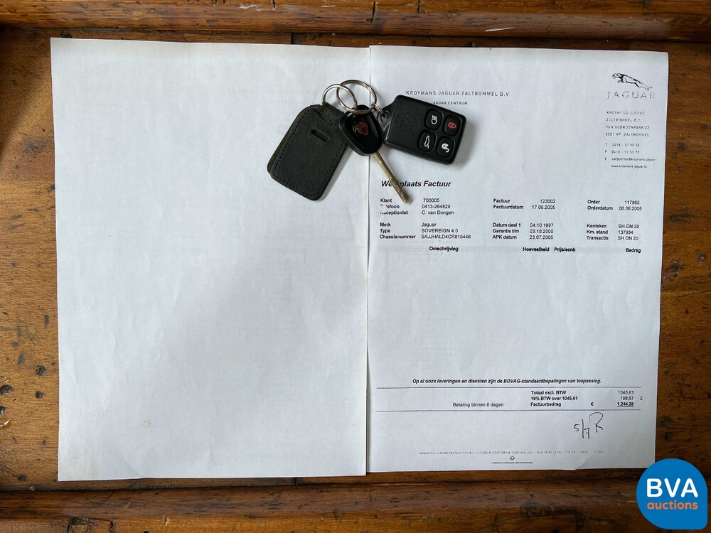 Jaguar Souverän 4.0 V8 Automatik XJ 1997 -Org. NL-, SH-DN-20.
