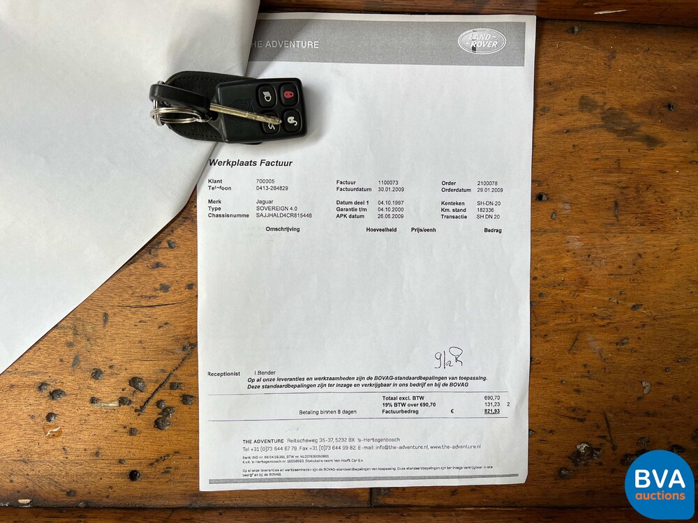 Jaguar Souverän 4.0 V8 Automatik XJ 1997 -Org. NL-, SH-DN-20.