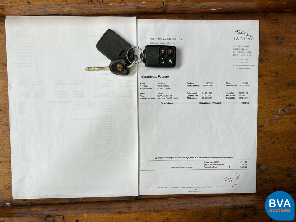 Jaguar Souverän 4.0 V8 Automatik XJ 1997 -Org. NL-, SH-DN-20.