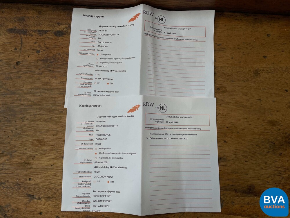 Rolls Royce Corniche V 6.75 V8 Cabriolet 2000 Convertible (1 or 374 Worldwide), 91-HF-TP.