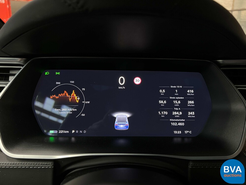 Tesla Model X 100D 6-Personen 417PS 2017 Org.-NL, PR-391-T.