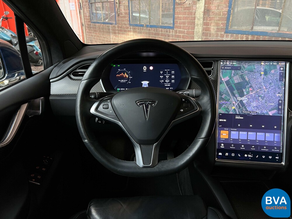 Tesla Model X 100D 6-Personen 417PS 2017 Org.-NL, PR-391-T.