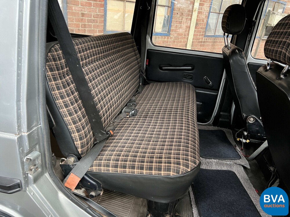 Mercedes-Benz 300GD Turbo Barndoors G-Klasse 125 PS 1980, P-061-DS.