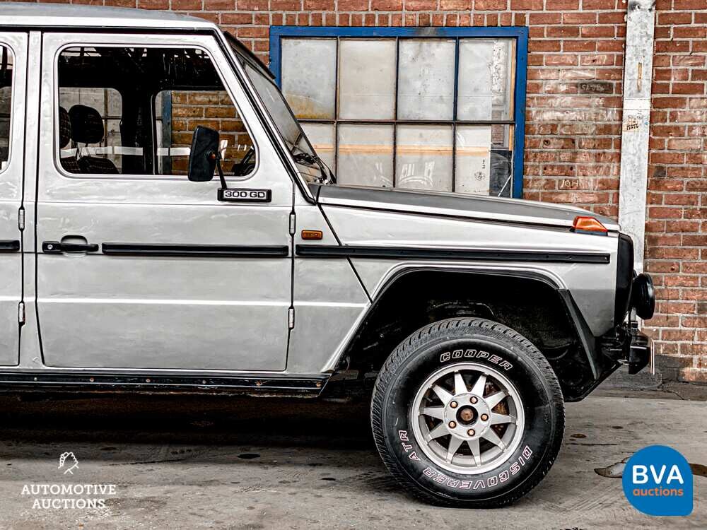 Mercedes-Benz 300GD Turbo Barndoors G-Klasse 125 PS 1980, P-061-DS.