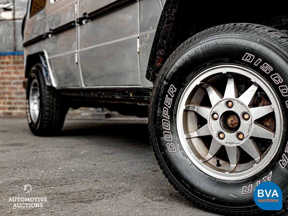 Mercedes-Benz 300GD Turbo Barndoors G-Klasse 125 PS 1980, P-061-DS.