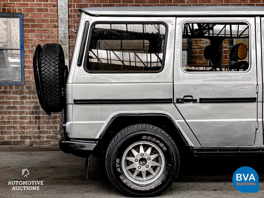 Mercedes-Benz 300GD Turbo Barndoors G-Klasse 125 PS 1980, P-061-DS.